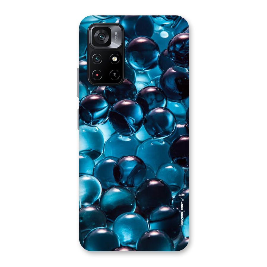 Blue Abstract Balls Back Case for Poco M4 Pro 5G