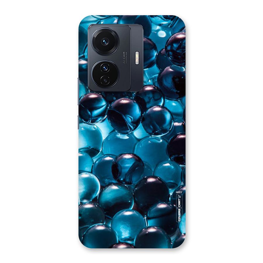 Blue Abstract Balls Back Case for Vivo T1 Pro