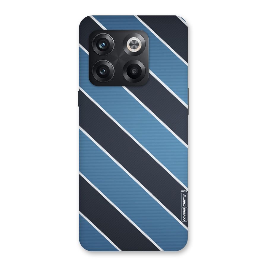 Blue Black Stripes Back Case for OnePlus 10T