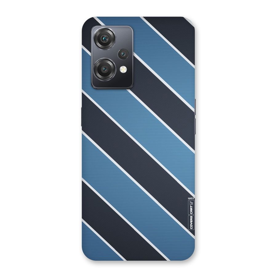 Blue Black Stripes Back Case for OnePlus Nord CE 2 Lite 5G