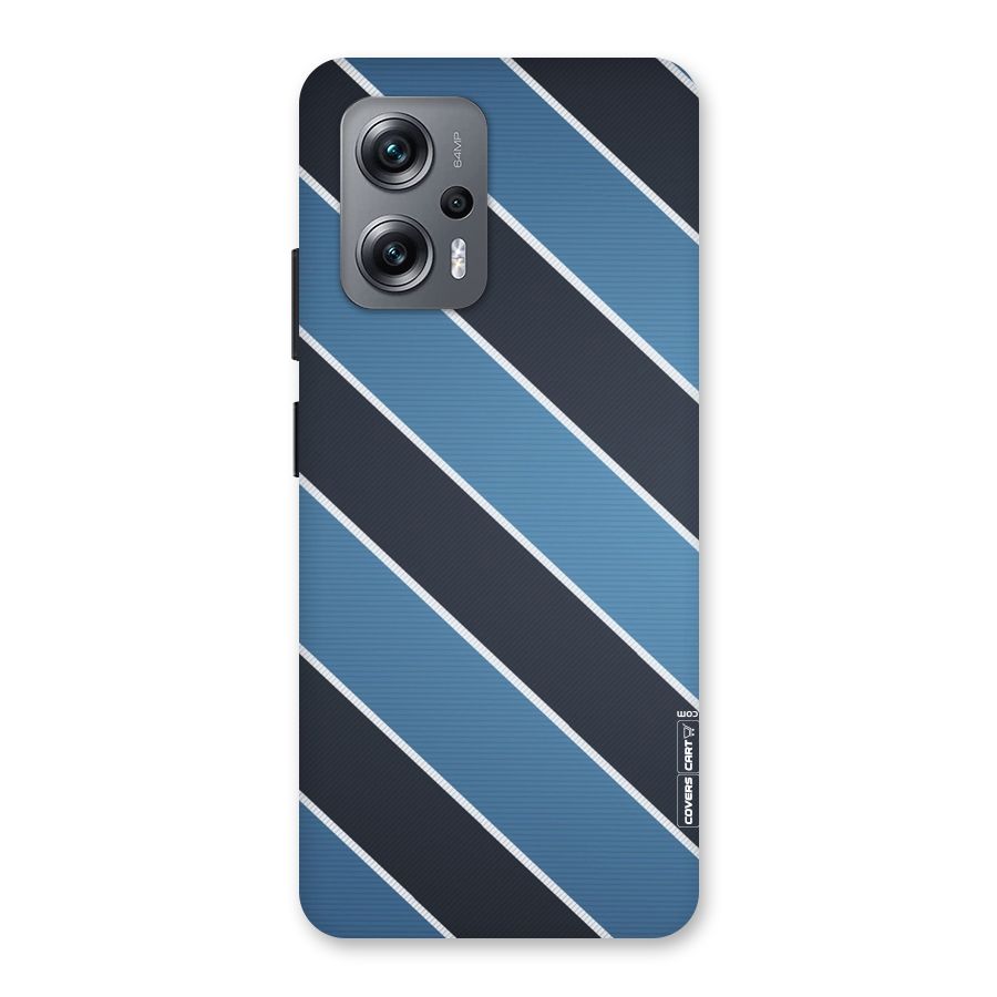 Blue Black Stripes Back Case for Redmi K50i