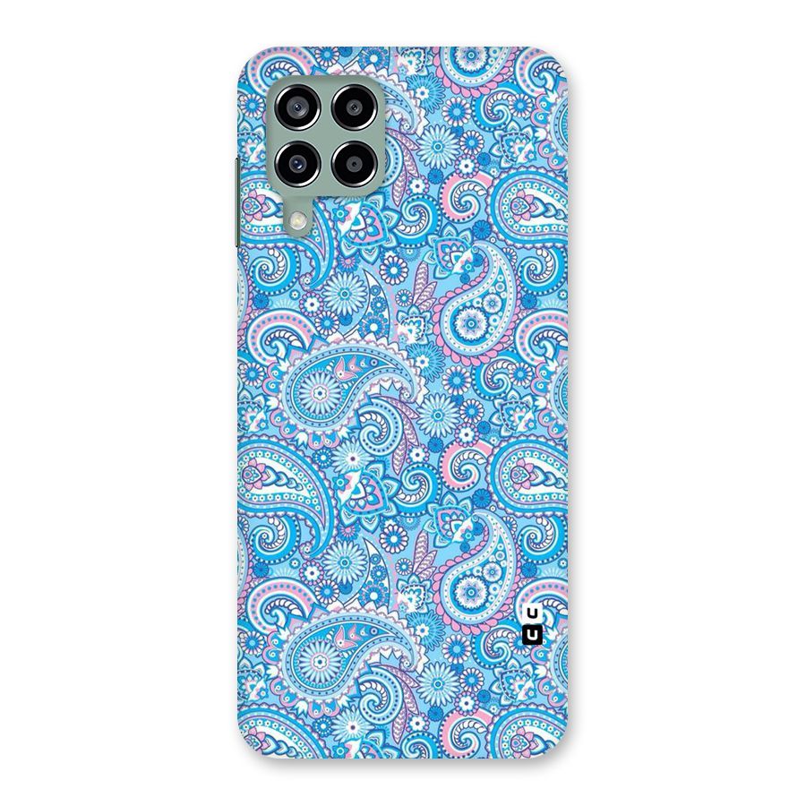 Blue Block Pattern Back Case for Galaxy M33