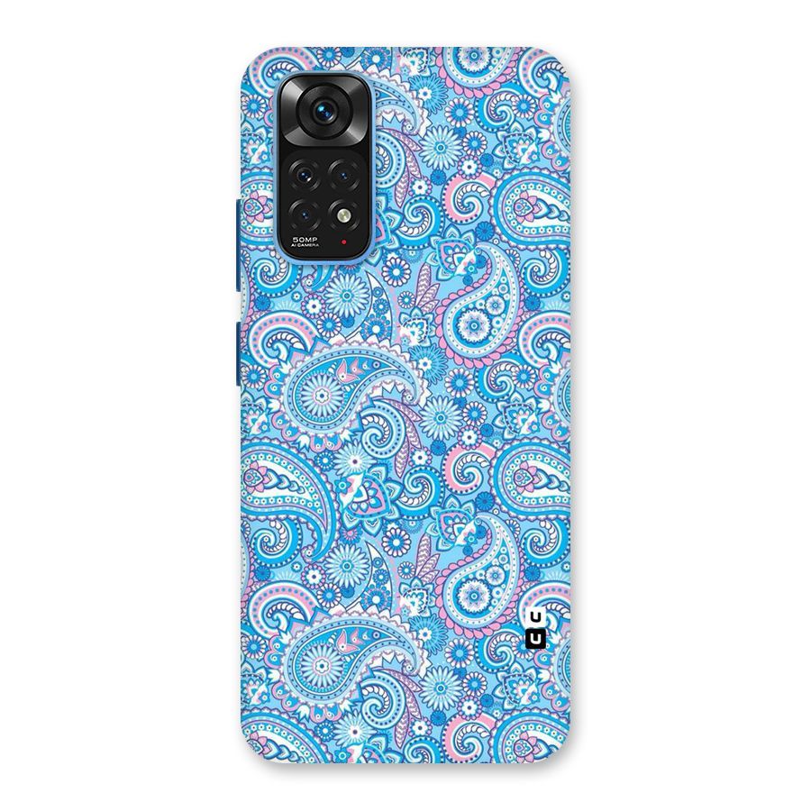 Blue Block Pattern Back Case for Redmi Note 11S