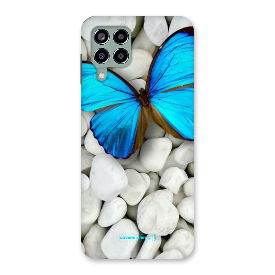 Blue Butterfly Back Case for Galaxy M33