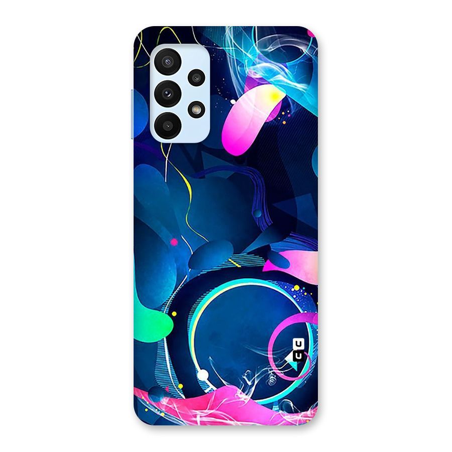 Blue Circle Flow Back Case for Galaxy A23