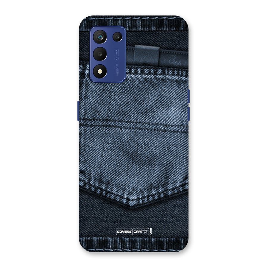 Blue Denim Back Case for Realme 9 5G Speed