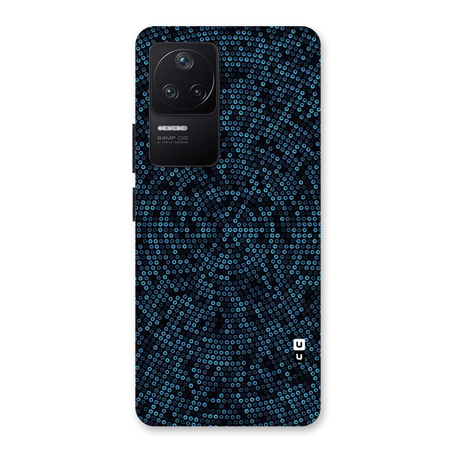 Blue Disco Lights Back Case for Poco F4 5G
