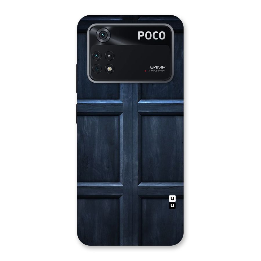 Blue Door Design Back Case for Poco M4 Pro 4G