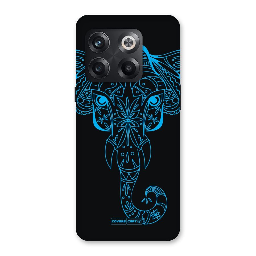 Blue Elephant Ethnic Back Case for OnePlus 10T
