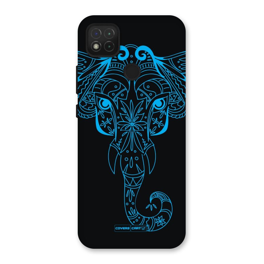 Blue Elephant Ethnic Back Case for Redmi 9 Activ