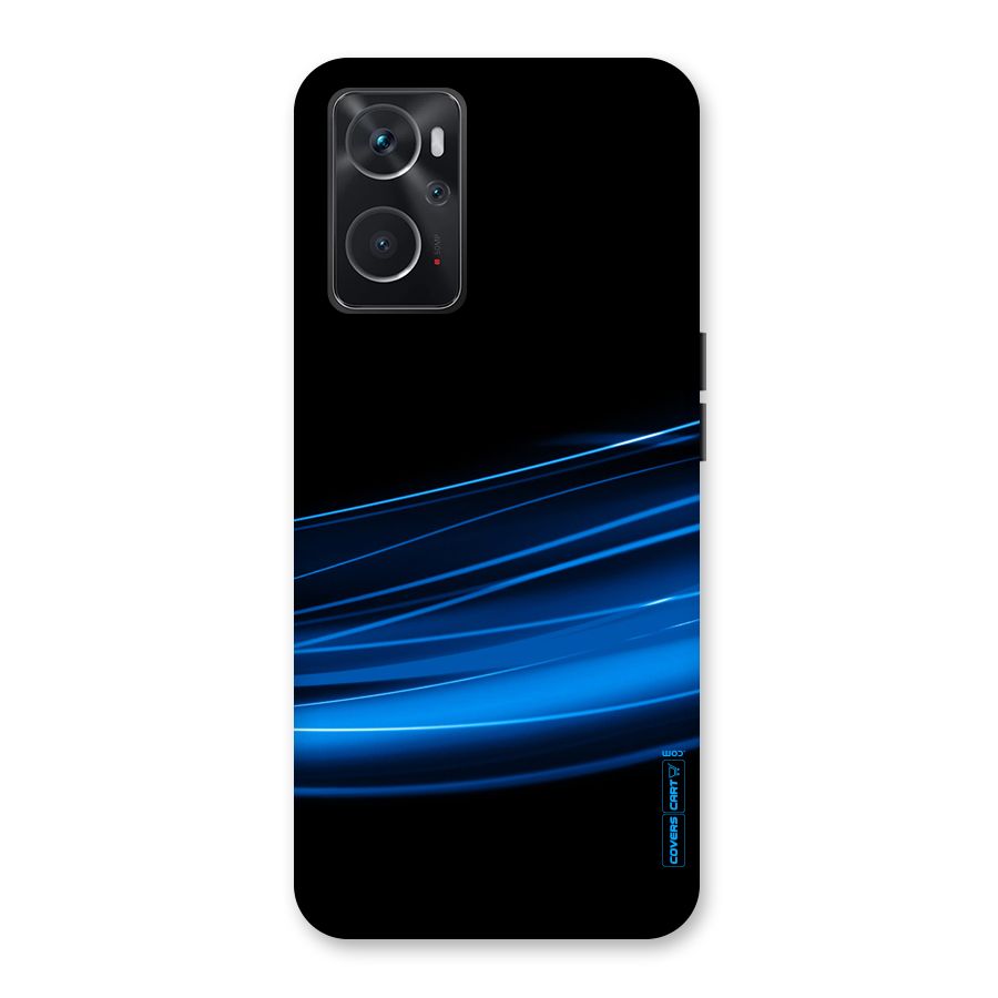 Blue Flow Back Case for Oppo K10 4G