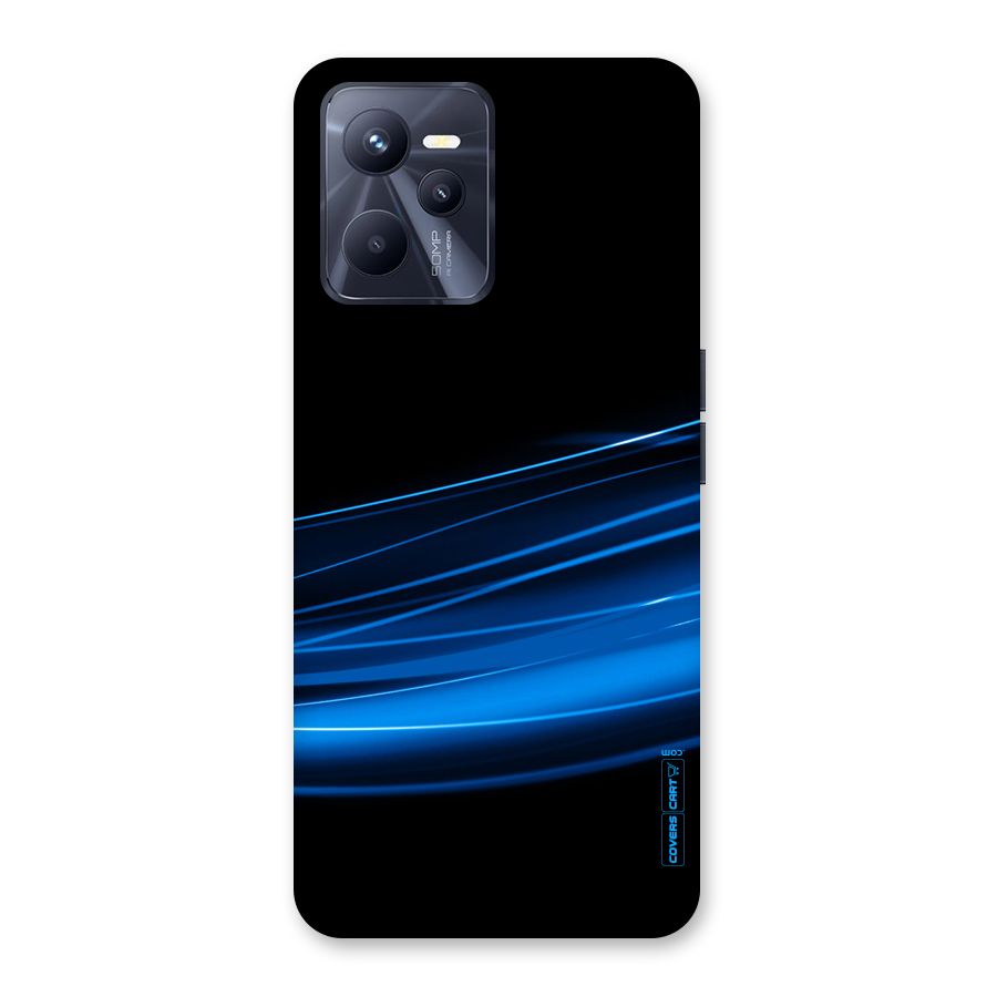 Blue Flow Back Case for Realme C35