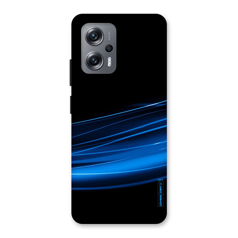 Blue Flow Back Case for Redmi K50i