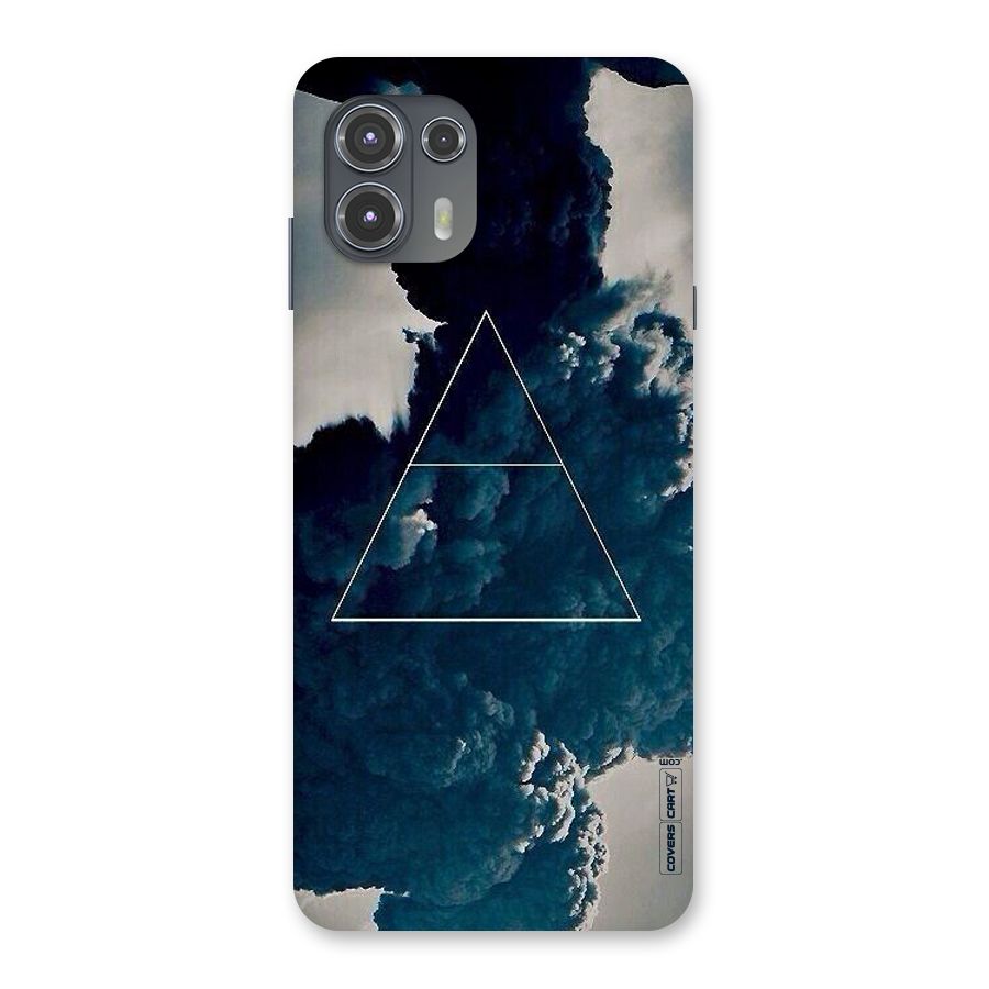 Blue Hue Smoke Back Case for Motorola Edge 20 Fusion