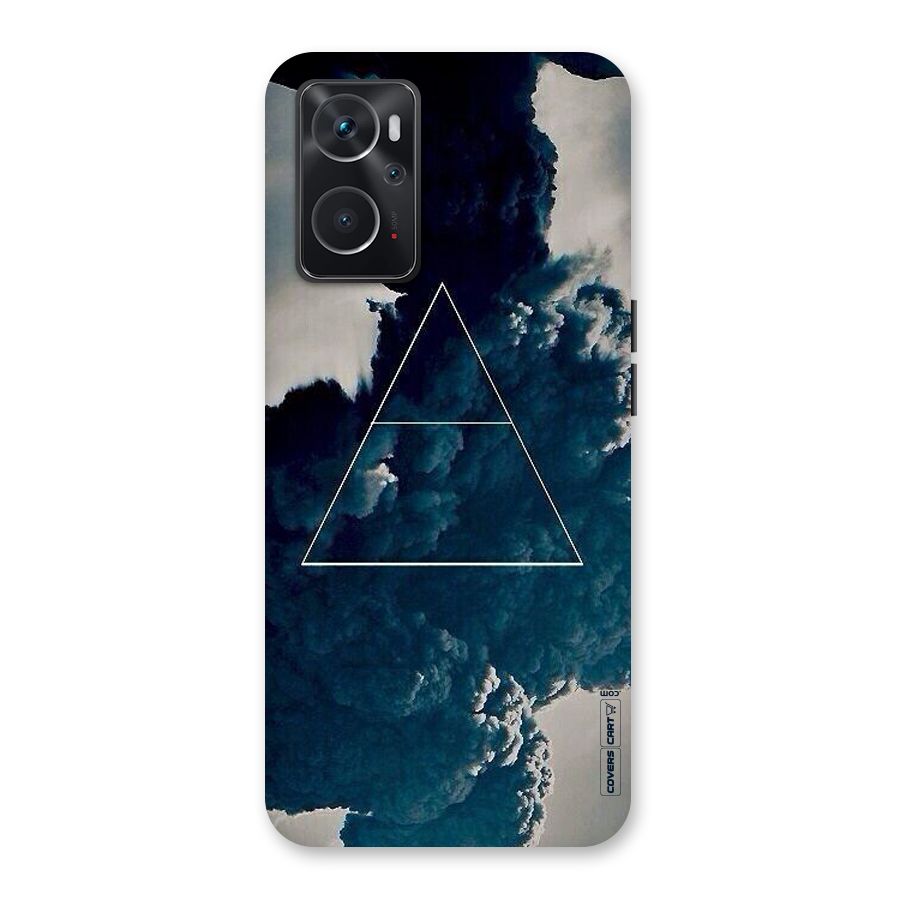 Blue Hue Smoke Back Case for Oppo K10 4G