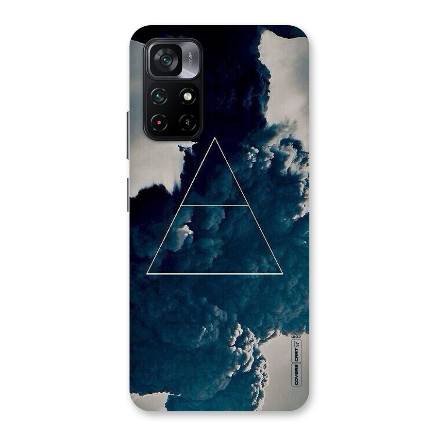 Blue Hue Smoke Back Case for Poco M4 Pro 5G