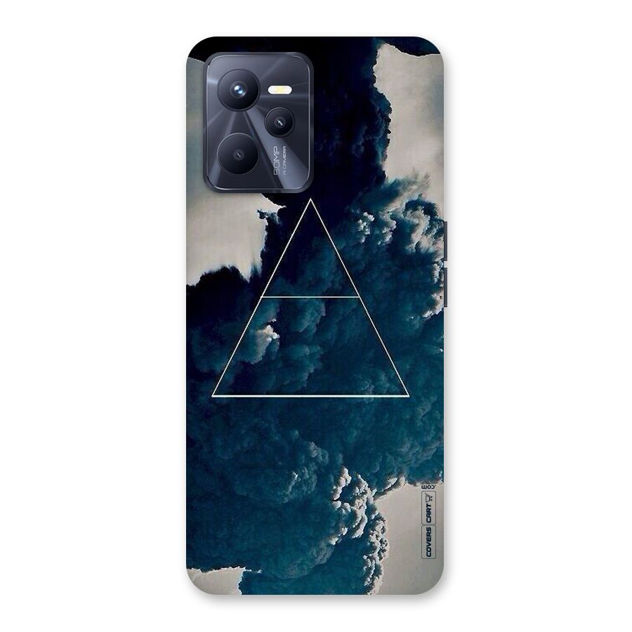 Blue Hue Smoke Back Case for Realme C35