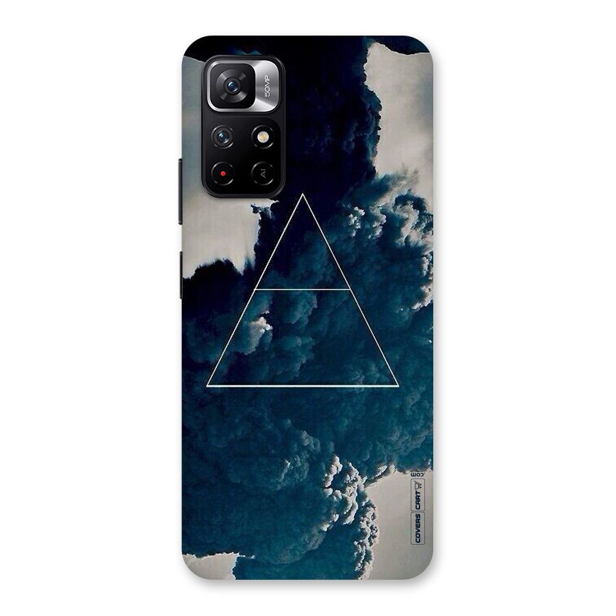 Blue Hue Smoke Back Case for Redmi Note 11T 5G