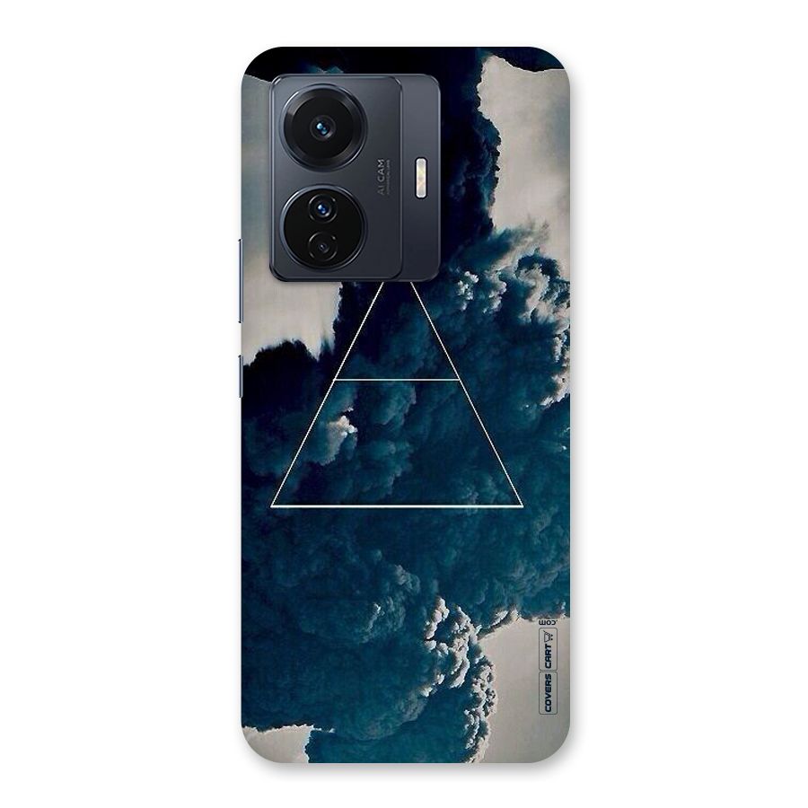 Blue Hue Smoke Back Case for Vivo T1 Pro