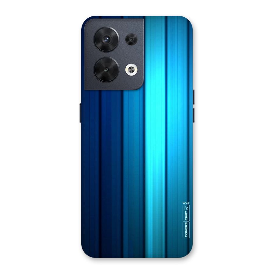 Blue Hues Back Case for Oppo Reno8 5G