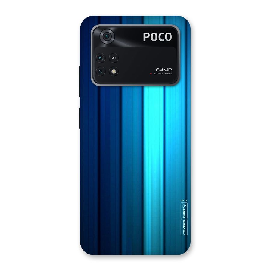 Blue Hues Back Case for Poco M4 Pro 4G
