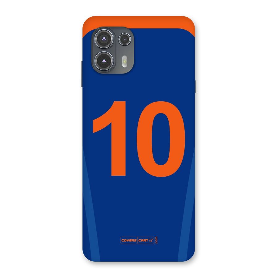Blue Jersey Back Case for Motorola Edge 20 Fusion