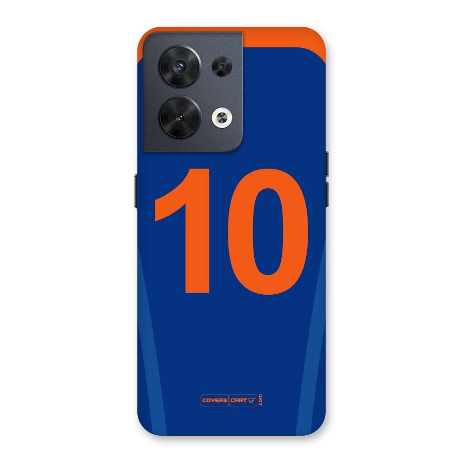 Blue Jersey Back Case for Oppo Reno8 5G