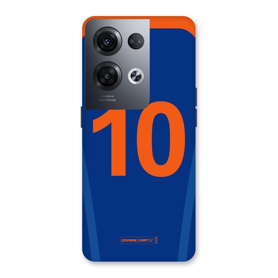 Blue Jersey Back Case for Oppo Reno8 Pro 5G
