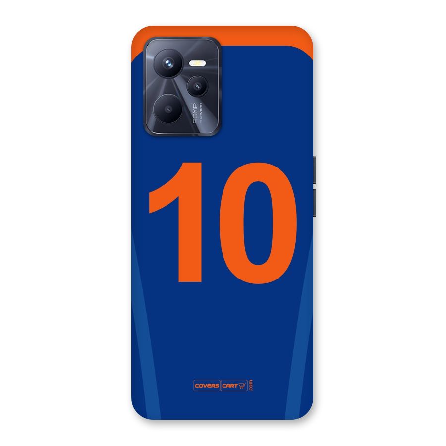Blue Jersey Back Case for Realme C35