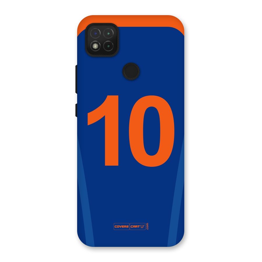 Blue Jersey Back Case for Redmi 9 Activ