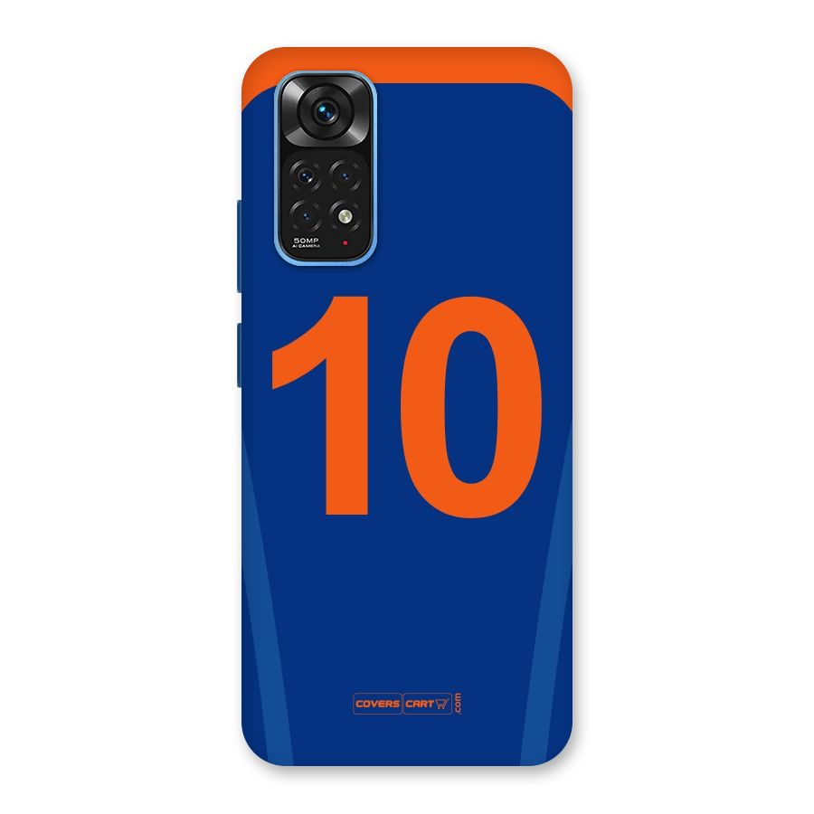 Blue Jersey Back Case for Redmi Note 11S