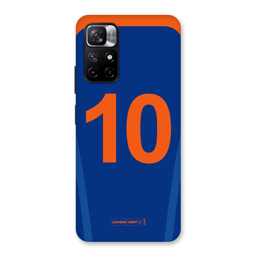 Blue Jersey Back Case for Redmi Note 11T 5G