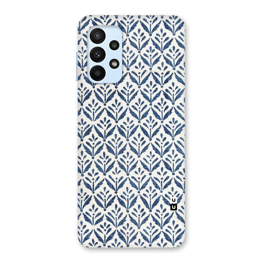 Blue Leaf Back Case for Galaxy A23