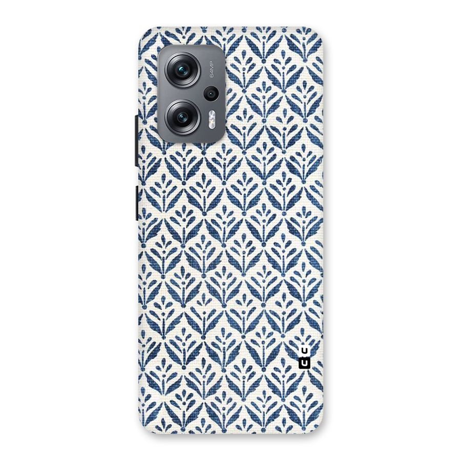Blue Leaf Back Case for Redmi K50i