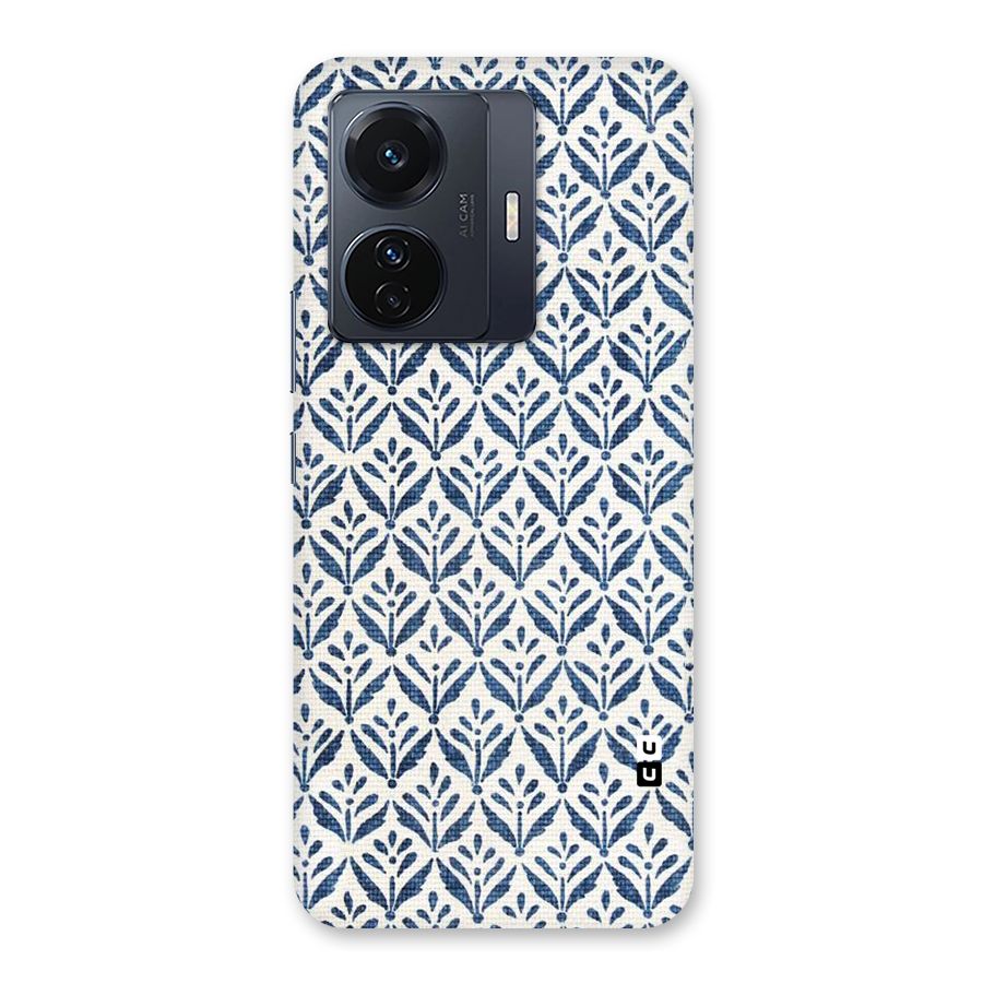 Blue Leaf Back Case for Vivo T1 Pro