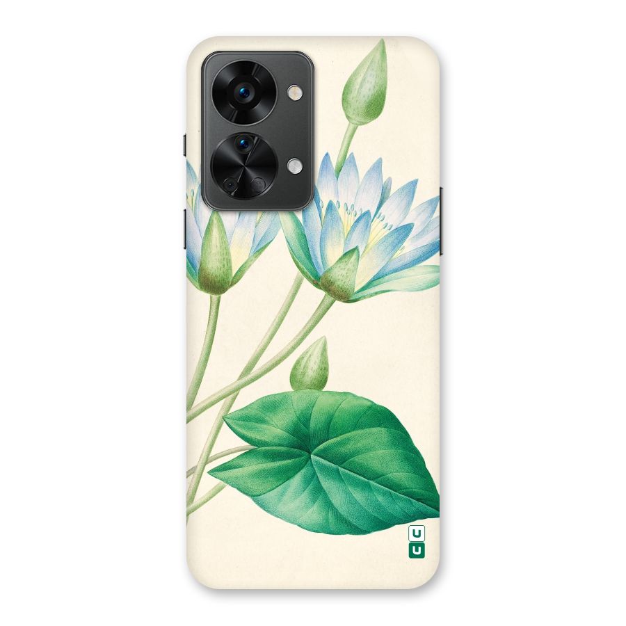 Blue Lotus Back Case for OnePlus Nord 2T