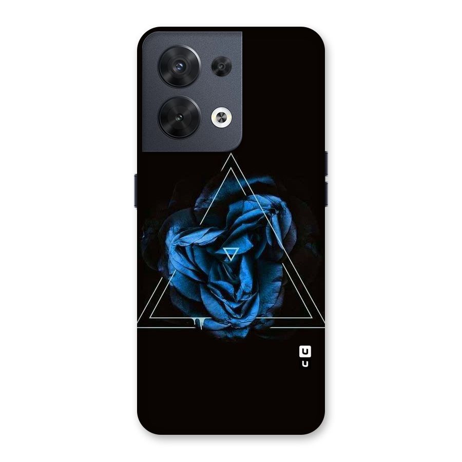 Blue Magic Triangle Back Case for Oppo Reno8 5G