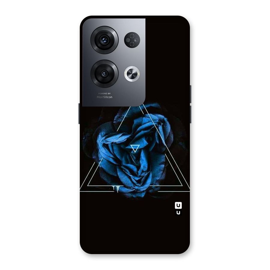 Blue Magic Triangle Back Case for Oppo Reno8 Pro 5G