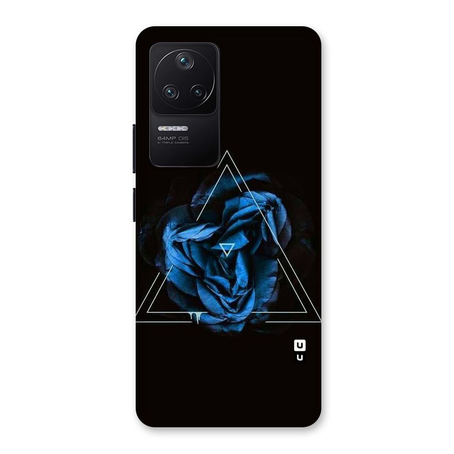 Blue Magic Triangle Back Case for Poco F4 5G