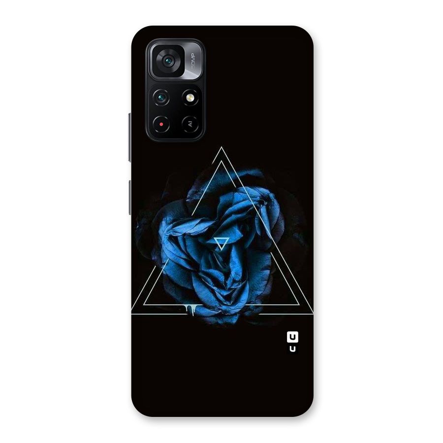 Blue Magic Triangle Back Case for Poco M4 Pro 5G