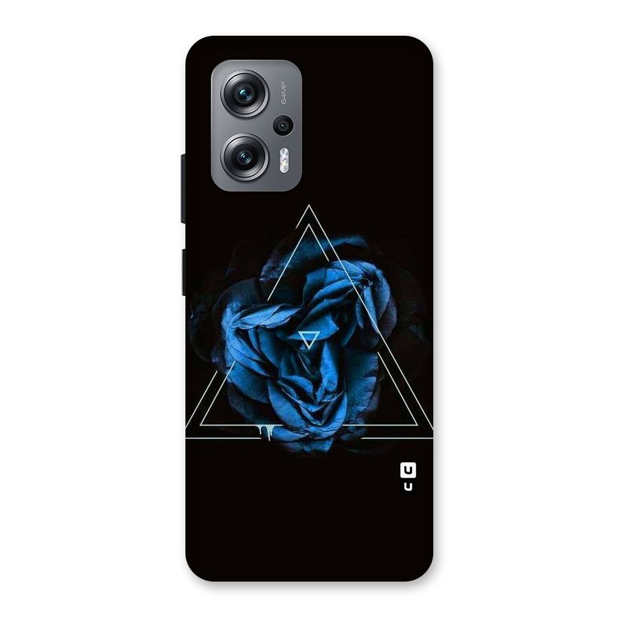Blue Magic Triangle Back Case for Redmi K50i