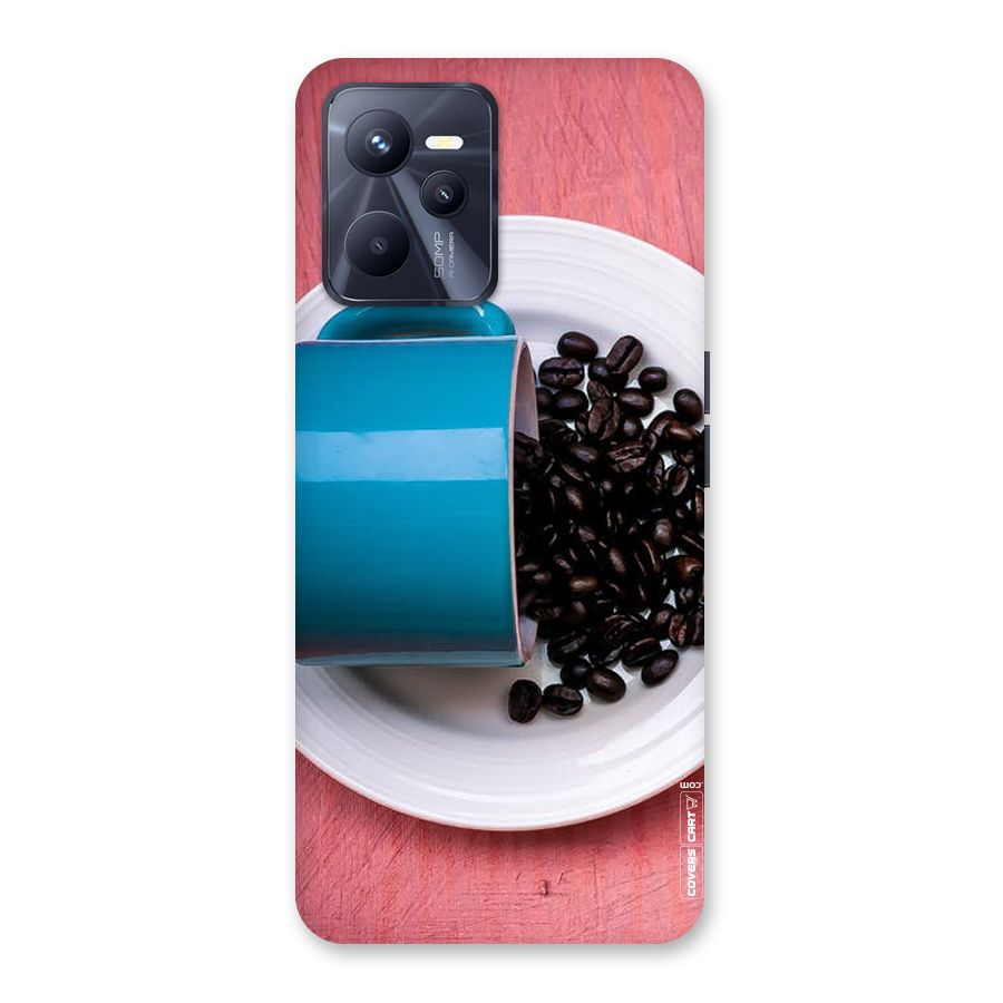 Blue Mug And Beans Back Case for Realme C35