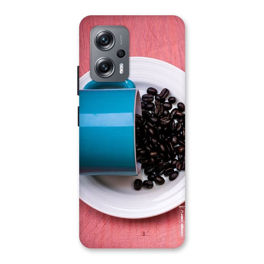 Blue Mug And Beans Back Case for Redmi K50i