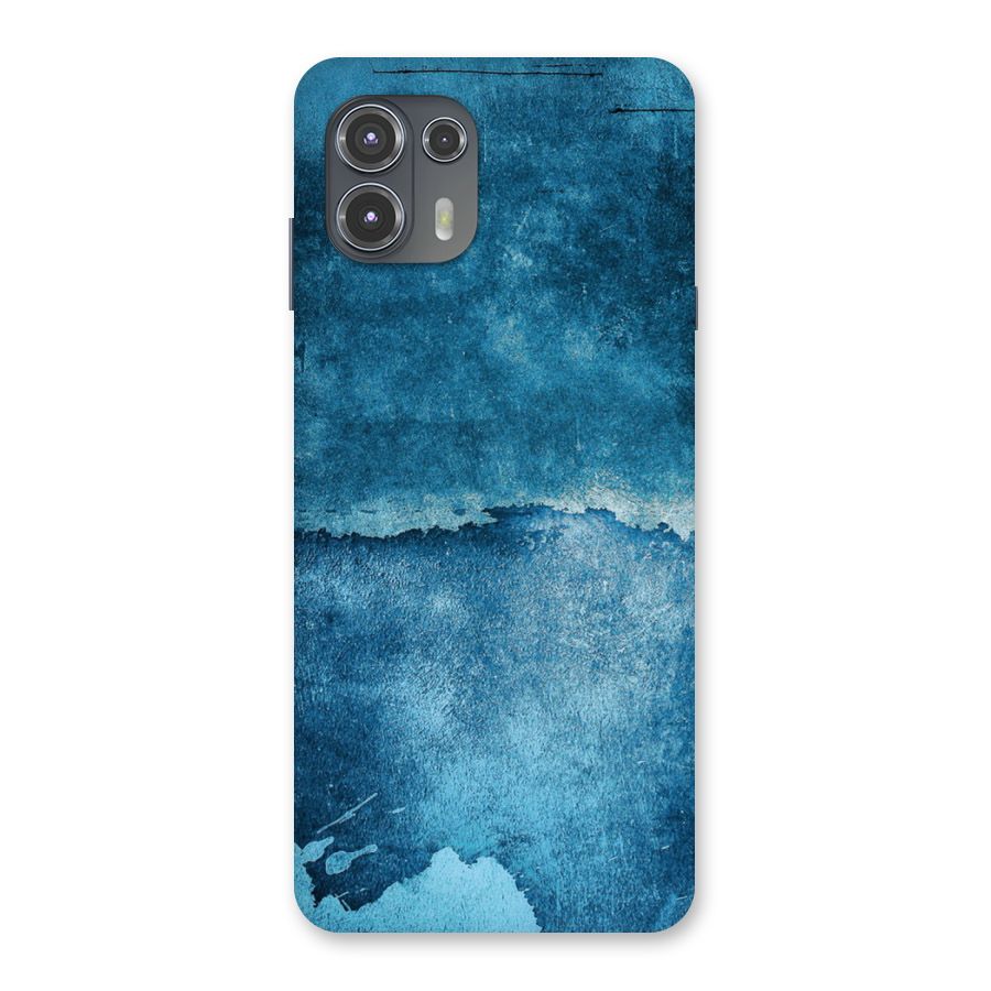 Blue Paint Wall Back Case for Motorola Edge 20 Fusion