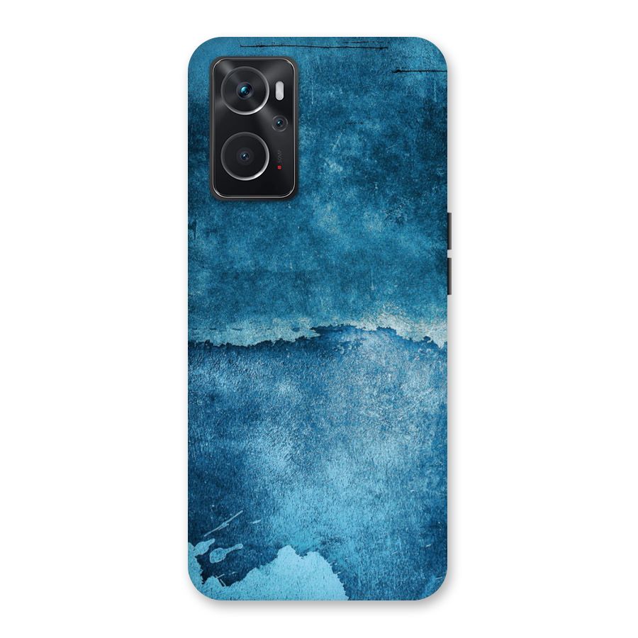 Blue Paint Wall Back Case for Oppo K10 4G