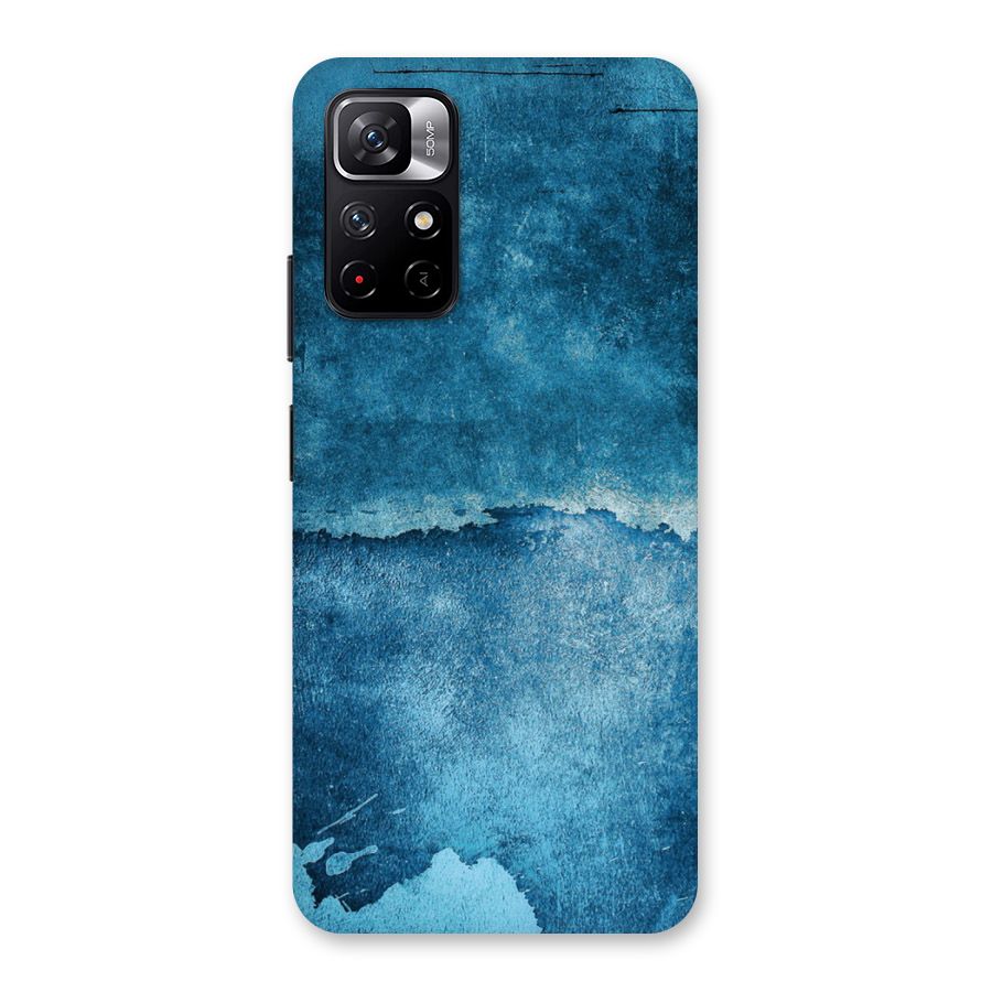 Blue Paint Wall Back Case for Redmi Note 11T 5G
