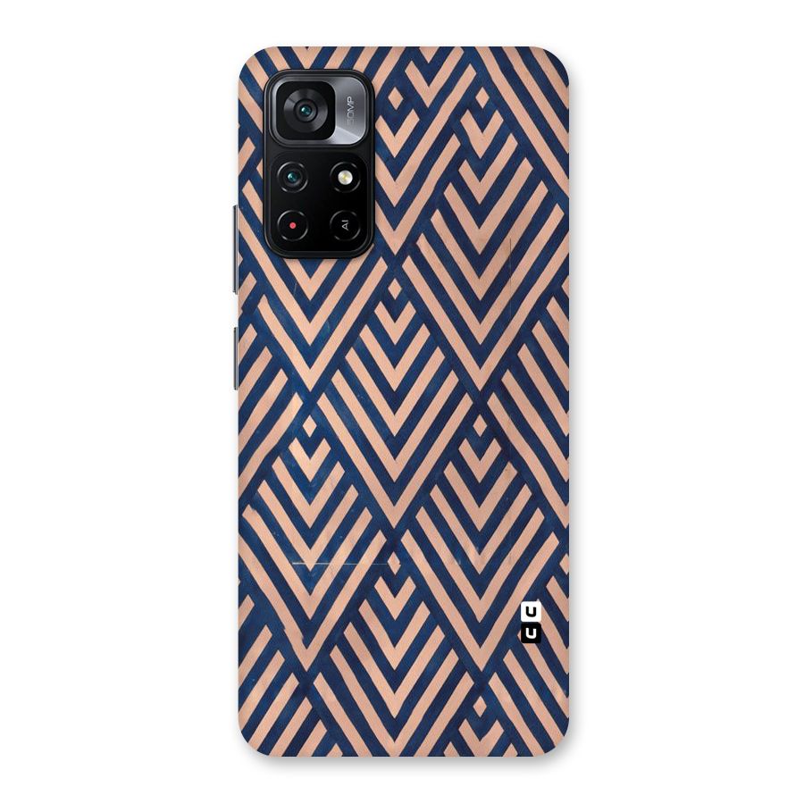 Blue Peach Back Case for Poco M4 Pro 5G