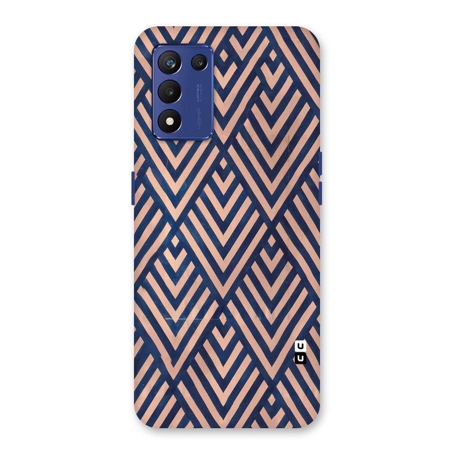 Blue Peach Back Case for Realme 9 5G Speed