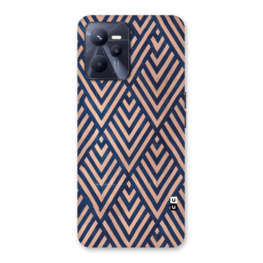 Blue Peach Back Case for Realme C35
