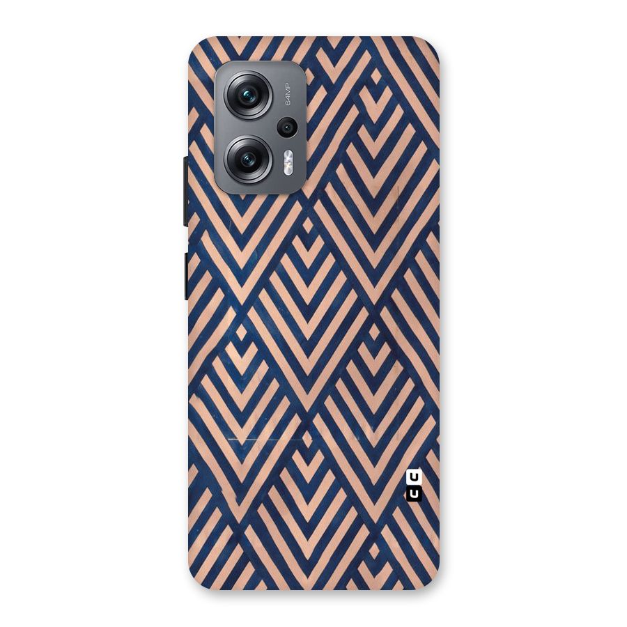 Blue Peach Back Case for Redmi K50i